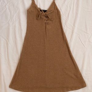 ♡FOREVER 21 LACE UP MINI DRESS♡
